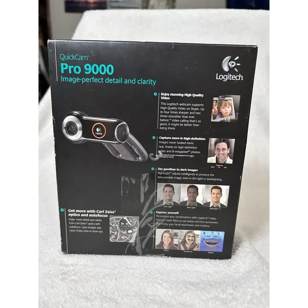 Logitech QuickCam Pro 9000 Web Cam